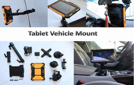 Dinding Mount Dan Car Mount Untuk Tablet Yang Kasar