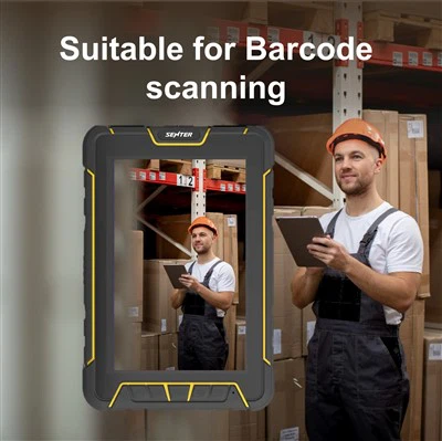 Tablet Kasar Dengan Pemindai Kode Batang 2D