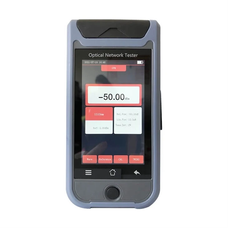 Harga ST3200F Palm Handheld Mini OTDR untuk Kabel Serat Optik, Reflektometer Domain Waktu Optik